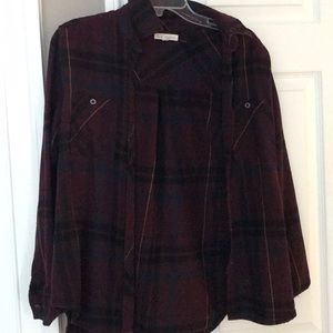 LA Hearts Fleece Flanel